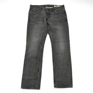 All Saints Mens IGGY Slim Fit Jeans Sz 36 x 32 Gra